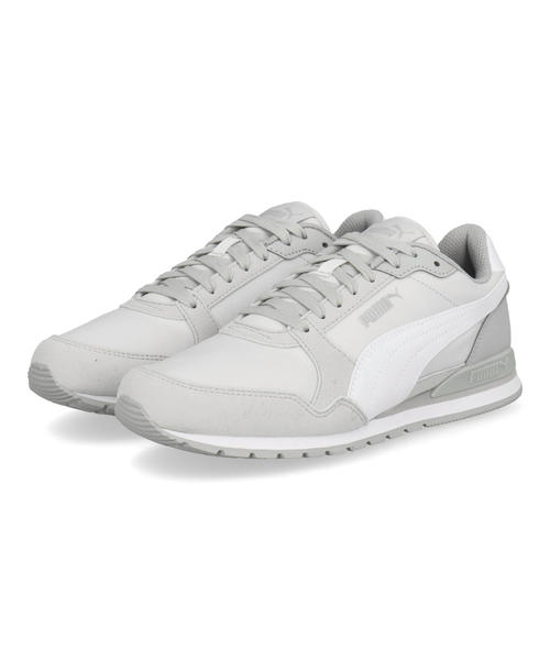 PUMA プーマ ST RUNNER V3 NL BG レディーススニーカー(STランナーV3NLBG) 384901 25 フェザーグレー/クールグレー/プーマホワイト