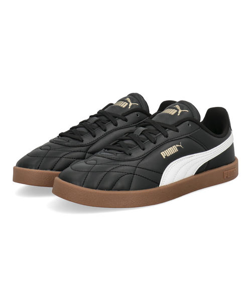PUMA プーマ CLUB 2 INDOOR レディーススニーカー 薄底 ロープロファイル クラブ2インドア 404464 01 プーマブラック/プーマホワイト レディース シューズ 靴 スニーカー ローカット プレゼント ラッピング ASBee アスビー