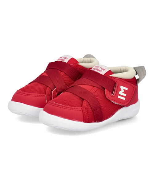 10円 超歓迎 Ifme イフミー ベビー シューズ 超軽量 1802 Ec レッド キッズ 靴 スニーカー ブランド ギフト プレゼント ラッピング Asbee アスビー