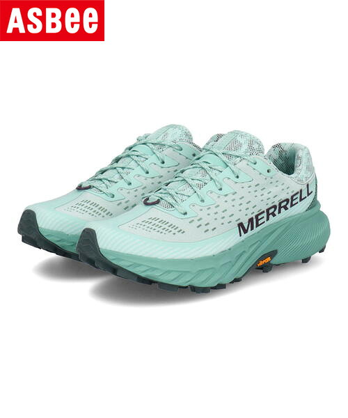 【クーポン配布中】MERRELL メレル AGILITY PEAK 5 レディーススニーカー アウトドアシューズ トレイルランニング アジリティーピーク5 J068266 フロストブルー ランニング ジョギング ウォーキング 運動靴 タウンユース キャンプ ローカット