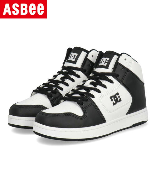 【クーポン配布中】DC SHOES ディーシーシューズ MANTECA 4 HI SN レディーススニーカー ハイカット マンテカ4ハイSN DM005301 WBW ホワイト/ブラック レディース シューズ 靴 スニーカー ミッドカット プレゼント ラッピング ASBee アスビー