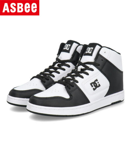 【クーポン配布中】DC SHOES ディーシーシューズ MANTECA 4 HI レディーススニーカー ハイカット マンテカ4ハイ DM251003 063 ホワイト/ブラック レディース シューズ 靴 スニーカー ミッドカット ブランド ギフト プレゼント ラッピング ASBee アスビー