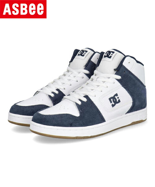 【クーポン配布中】DC SHOES ディーシーシューズ MANTECA 4 HI メンズスニーカー ハイカット マンテカ4ハイ DM254009 410 ネイビー/ホワイト メンズ シューズ 靴 スニーカー ブランド ギフト プレゼント ラッピング ASBee アスビー