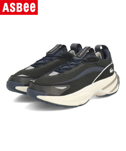 【クーポン配布中】LACOSTE ラコステ ODYSSA 123 1 SFA レディーススニーカー オデッサ 45SFA0005 075 ブラック/ネイビー レディース シューズ 靴 スニーカー ローカット ブランド ASBee