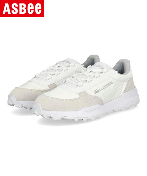 LACOSTE ラコステ ELITE ACTV EVO 225 1 SMA メンズスニーカー エリートアクティブエヴォ2251SMA 50SMA0084 14X ホワイト/ライトグレー メンズ シューズ 靴 スニーカー ローカット ブランド ギフト プレゼント ラッピング ASBee アスビー