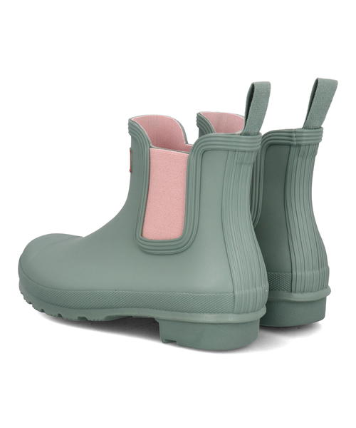 限定版 Hunter ハンター Womens Original Chelsea レディースレインブーツ 完全防水 ウィメンズオリジナルチェルシー Wfs78rma Sap スイートゲイルグリーン アザレアピンク レディース シューズ 靴 ラッピング Asbee アスビー Americanmeltblown Com