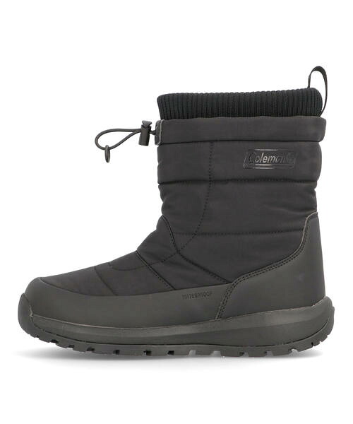 Coleman コールマン レディース アウトドアブーツ 防水 滑りにくい 雪寒地対応 ガラス繊維配合ソール ブラック Almarkhiyagallery Com