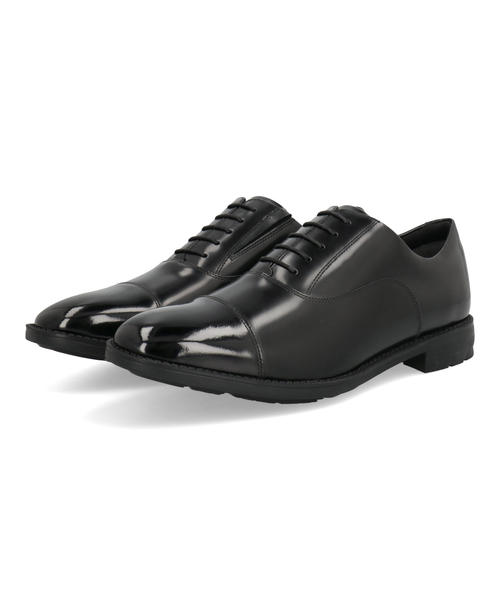【クーポン配布中】texcy luxe アシックス商事 テクシーリュクス メンズ 本革ビジネスシューズ 幅広3E ストレートチップ 内羽根 TU-7045 008 ブラック シューズ 靴 ビジネスシューズ レースアップ ブランド ギフト プレゼント ラッピング ASBee アスビー