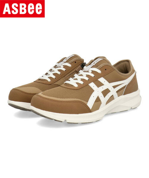 【クーポン配布中】ASICS WALKING アシックスウォーキング HADASHIWALKER M056【軽量/幅広3E】メンズウォーキングシューズ スニーカー(ハダシウォーカー) 1291A056 250 ブラウン/オフホワイト