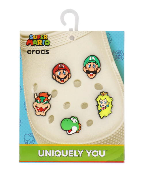 楽天市場】クロックス crocs ジビッツ jibbitz スーパーマリオ