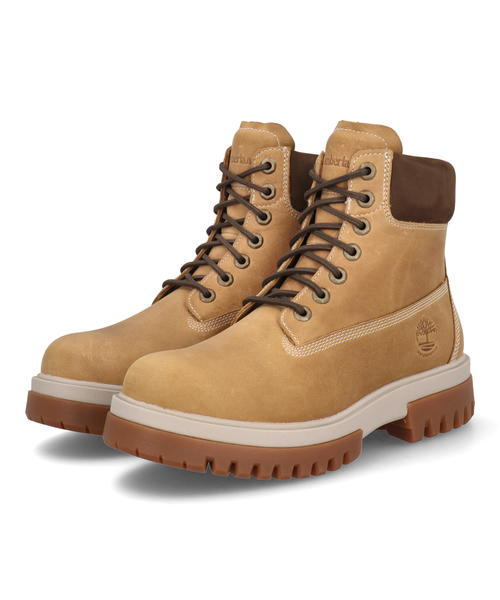 Timberland ティンバーランド ARBOR ROAD 6INCH WATERPROOF LACE UP BOOT 防水 メンズブーツ アーバーロード6インチWPレースアップブーツ A5YKD ウィート ブーツ レインシューズ アウトドア レースアップ ワーク 防水・耐水シューズ｜asbee＋