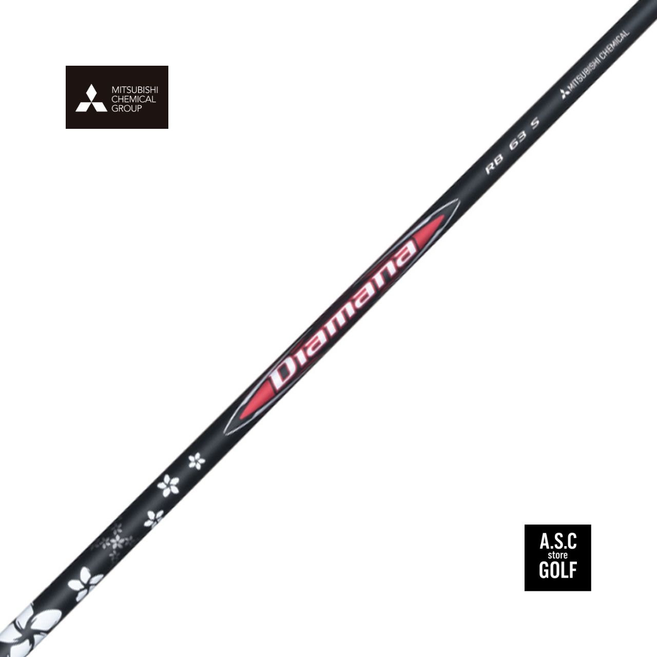 【新品・正規】三菱ケミカル Diamana RB ドライバー・FW対応 シャフト 工賃込み 各メーカースリーブ付き｜ASCstoreGOLF