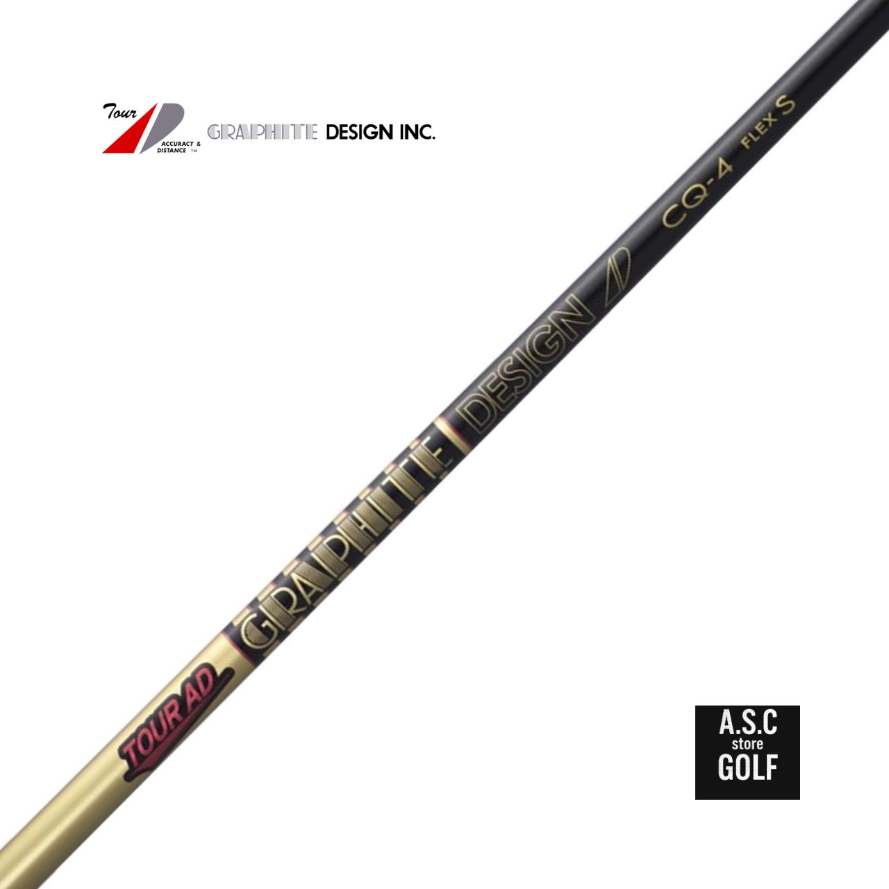 【新品・正規】GRAPHITE DESIGN TOUR AD CQ グラファイトデザイン ドライバー・FW対応 シャフト 工賃込み 各メーカースリーブ付き｜ASCstoreGOLF