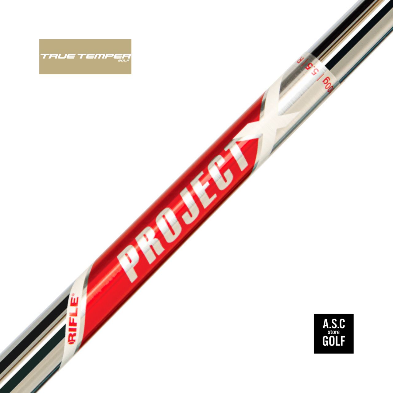 楽天市場】プロジェクトX レッド スチールアイアンシャフト Project X
