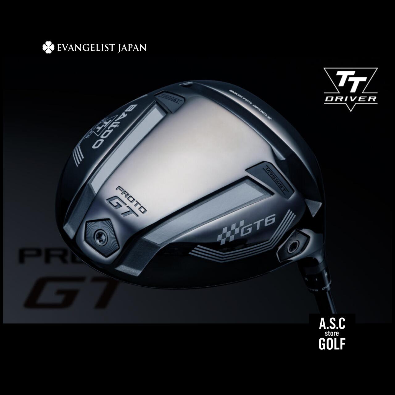 【新品・置き目】BALDO TT DRIVER GT6 SHALLOW PROTO 立て坑付き添い人工賃込