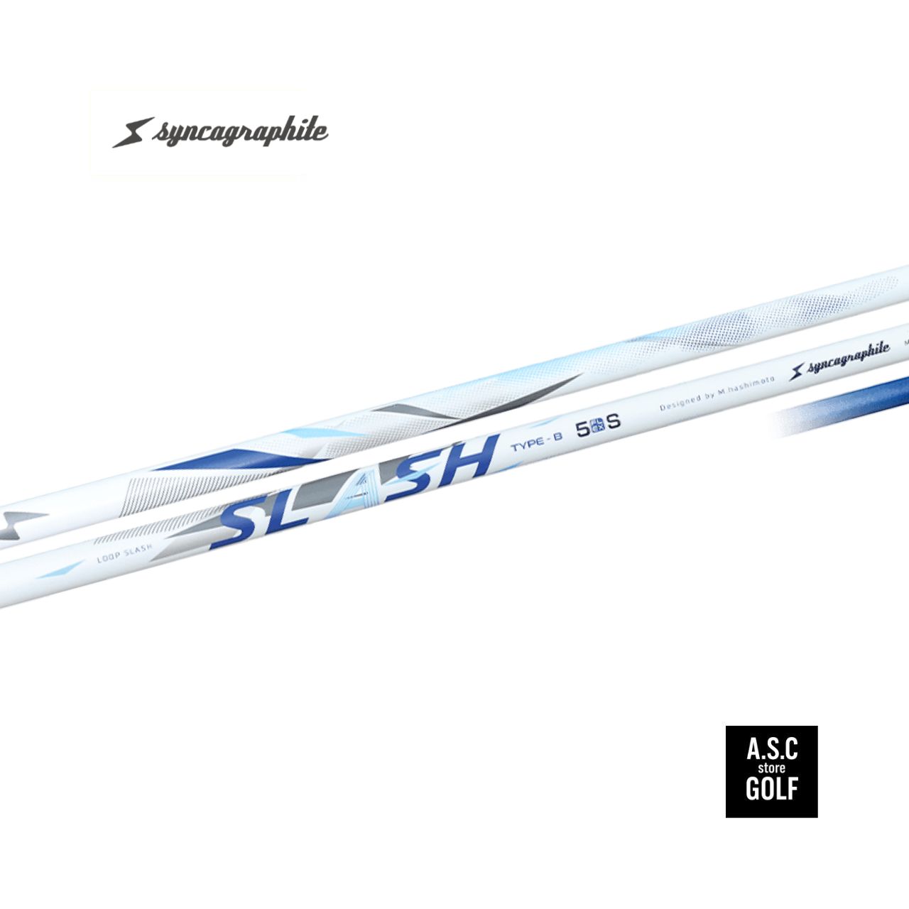 【新品・正規】syncagraphite LOOP SLASH5 シンカグラファイト ドライバー FW対応 シャフト 工賃込み 各メーカースリーブ付き｜ASCstoreGOLF