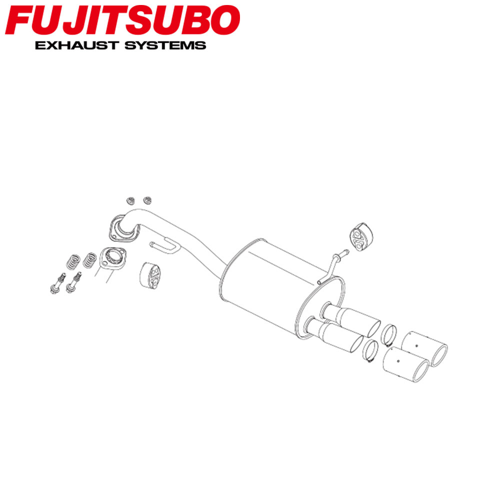 【正規品】FUJITSUBO フジツボ マフラー 車 A-S TOYOTA トヨタ ヤリス 5BA-MXPA10 R2.2? 340-21143 A-S｜オールサポートグループ
