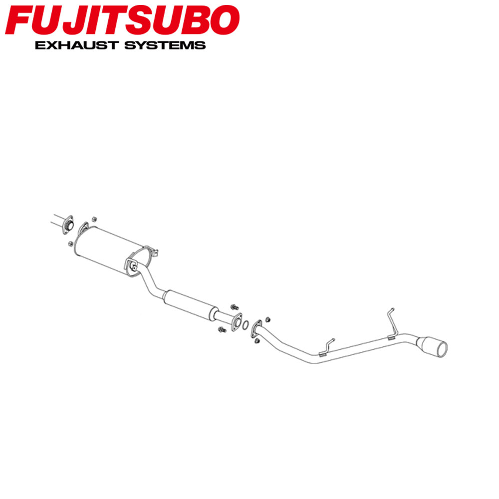 【正規品】FUJITSUBO フジツボ マフラー 車 A-S MITSUBISHI ミツビシ 三菱 デリカD:5 DBA-CV4W H22.1?H23.12 350-30731 A-S 57,563円