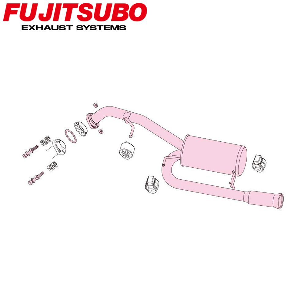 【正規品】FUJITSUBO フジツボ マフラー 車 A-S MAZDA マツダ プレマシー DBA-CWEFW H22.7~H25.1 350-47521 A-S|オールサポートグループ