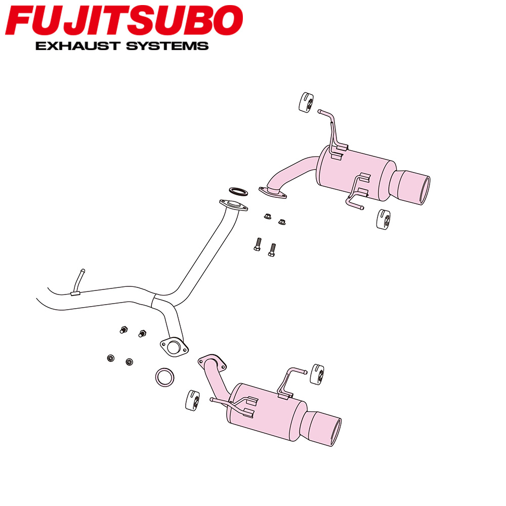 【正規品】FUJITSUBO フジツボ マフラー 車 A-S SUBARU スバル WRX S4 DBA-VAG H26.8～ 350-63113 A-S