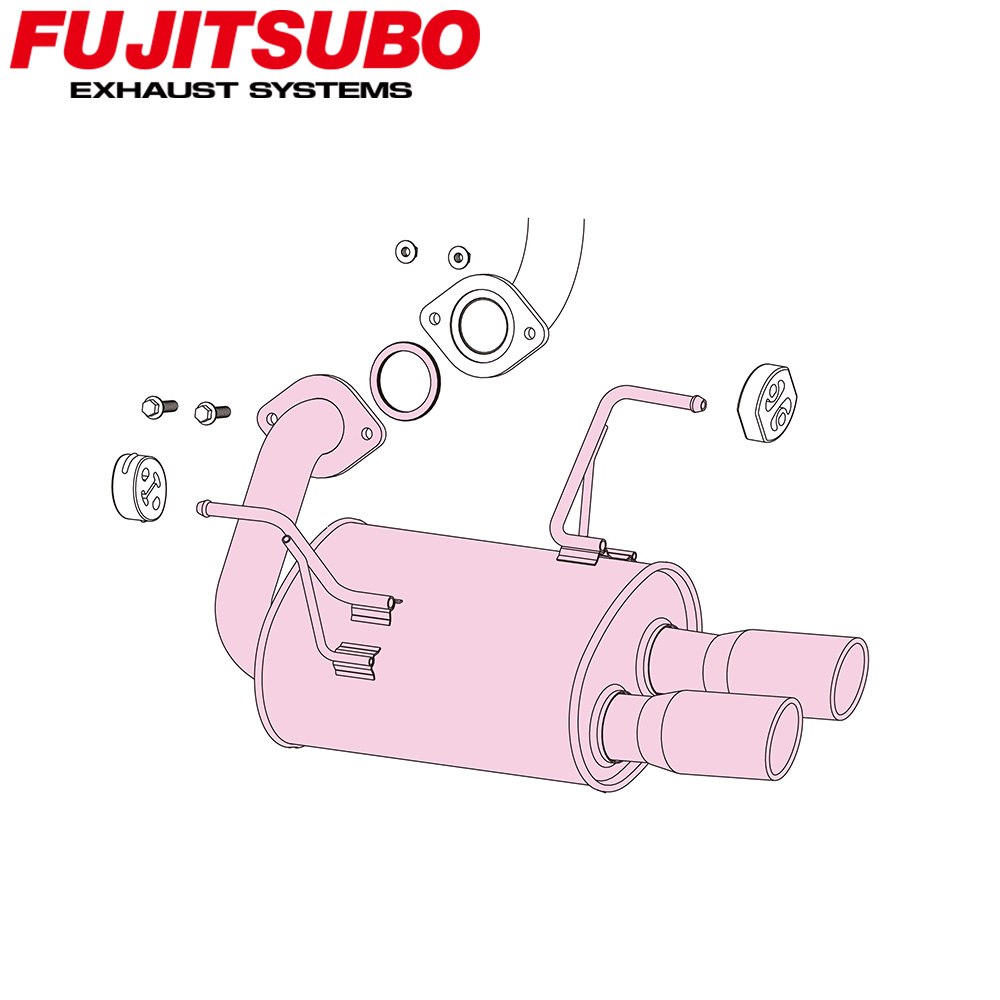 【正規品】FUJITSUBO フジツボ マフラー 車 A-S SUBARU スバル レガシィアウトバック DBA-BS9 H26.10～H29.10 350-64101 A-S