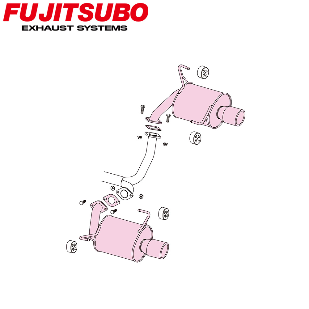 【正規品】FUJITSUBO フジツボ マフラー 車 A-S SUBARU スバル フォレスター DBA-SH5 H19.12～H24.11 350-64531 A-S｜オールサポートグループ 63,070円