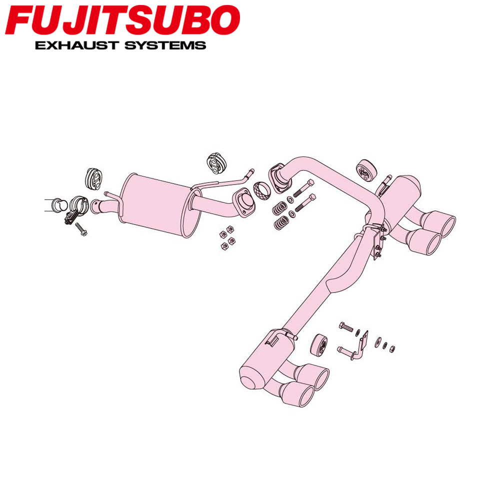 【正規品】FUJITSUBO フジツボ マフラー 車 A-S SUZUKI スズキ ワゴンRスティングレー DBA-MH34S H24.9～H27.8 350-80291 A-S