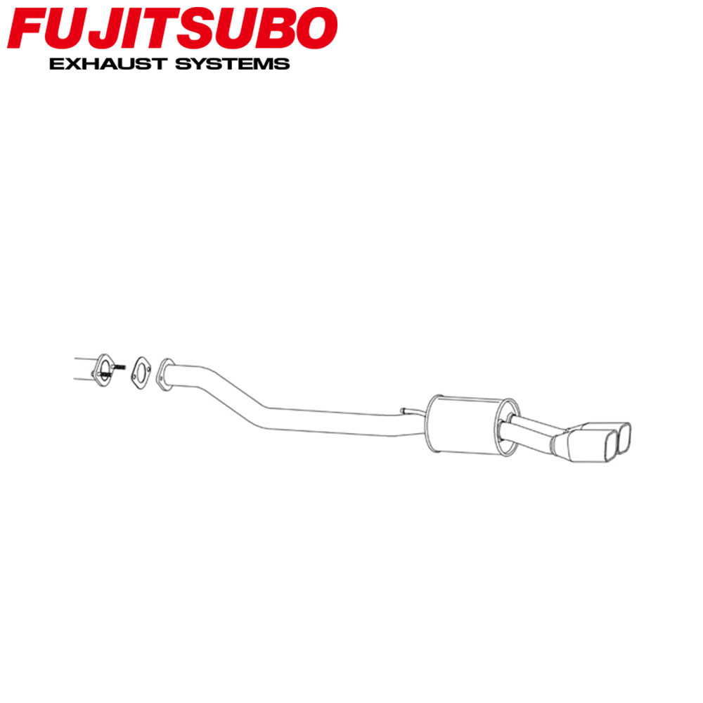 【正規品】FUJITSUBO フジツボ マフラー 車 A-S NISSAN ニッサン 日産 エルグランド UA-NE51 H14.5～H16.8 360-17852 A-S