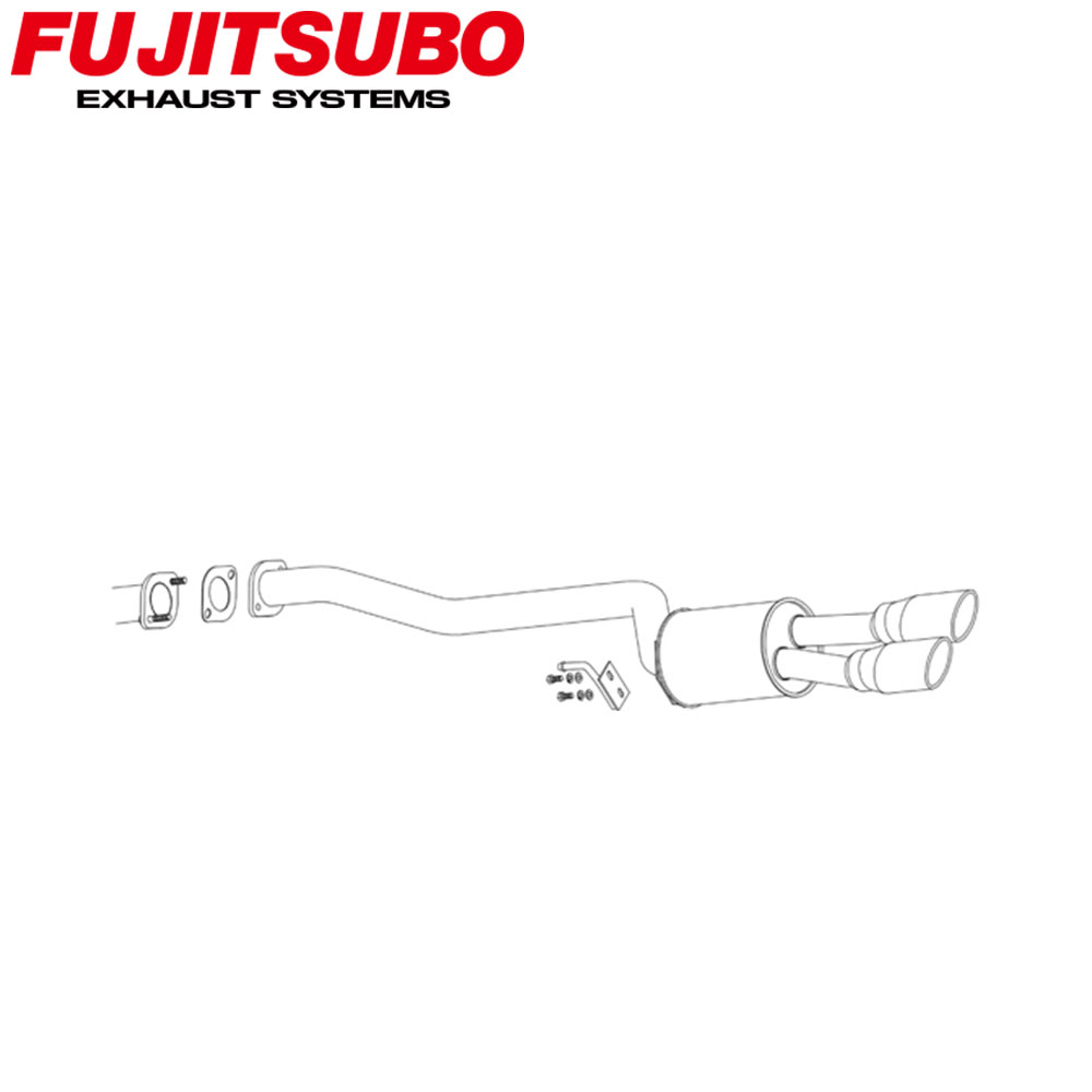 【正規品】FUJITSUBO フジツボ マフラー 車 A-S NISSAN ニッサン 日産 エルグランド CBA-MNE51 H16.12～H22.8 360-17855 A-S