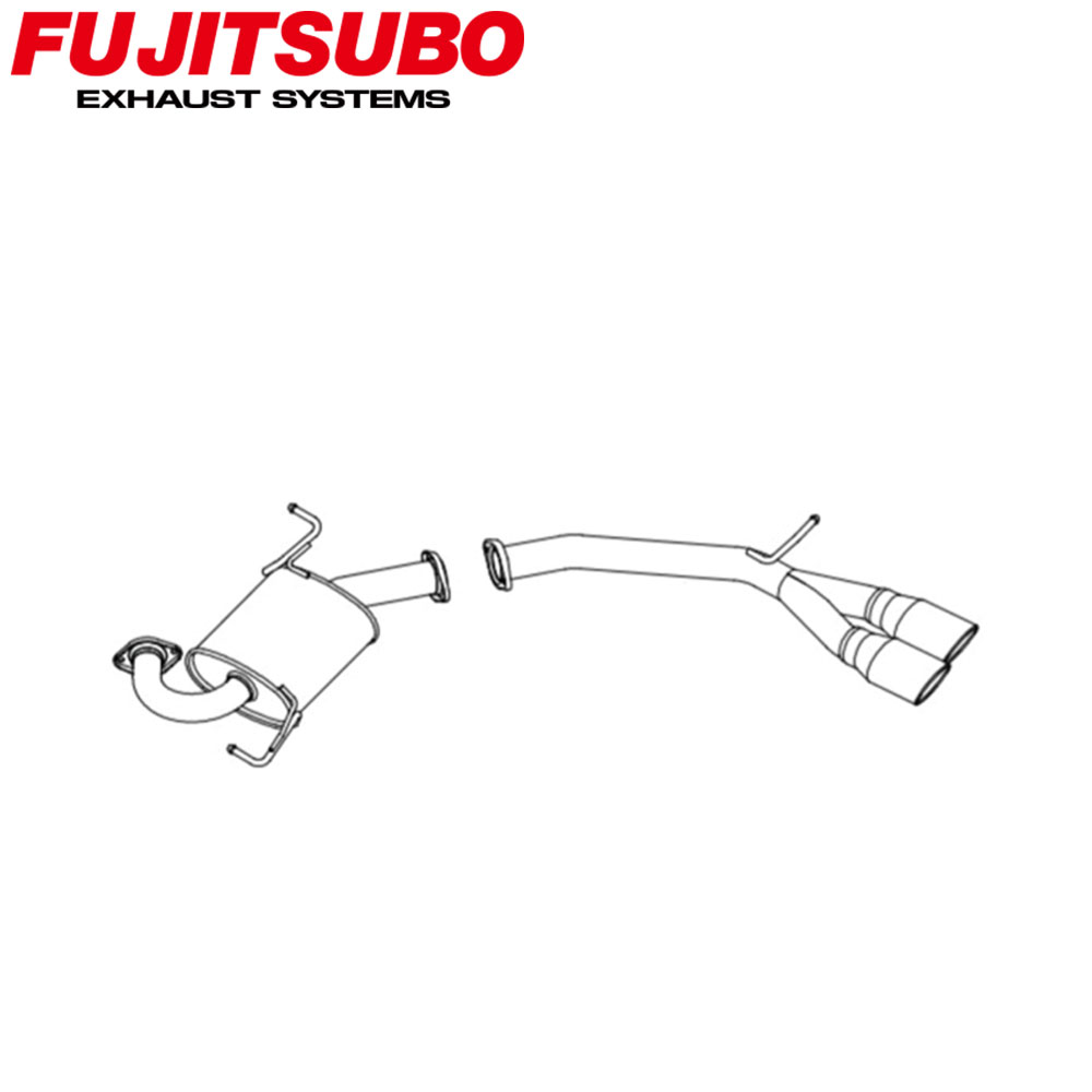【正規品】FUJITSUBO フジツボ マフラー 車 A-S TOYOTA トヨタ ノア DBA-ZRR80G H26.1～R1.1 360-27443 A-S