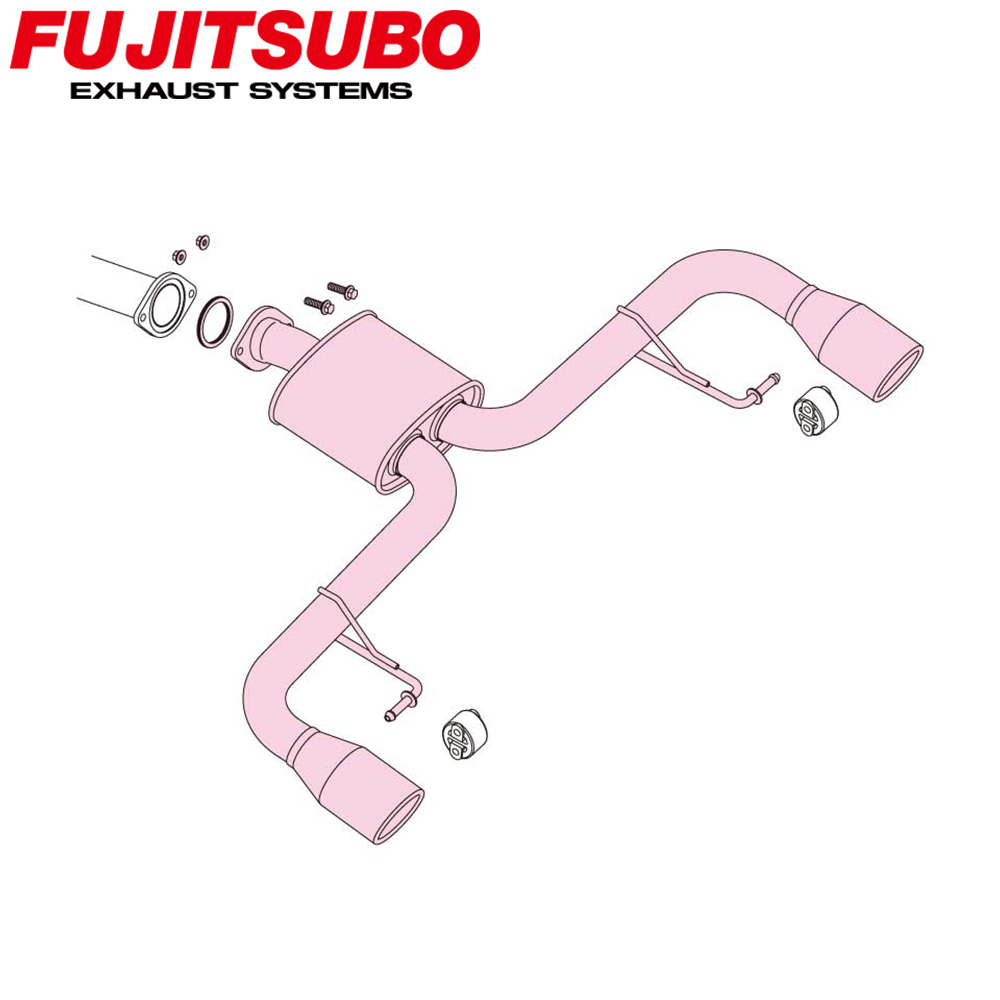 【正規品】FUJITSUBO フジツボ マフラー 車 A-S MAZDA マツダ アテンザワゴン LDA-GJ2FW H24.11～H30.6 360-43531 A-S