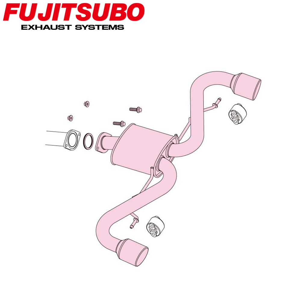 【正規品】FUJITSUBO フジツボ マフラー 車 A-S MAZDA マツダ CX-5 LDA-KE2AW H24.2～H29.2 360-47701 A-S 48,570円
