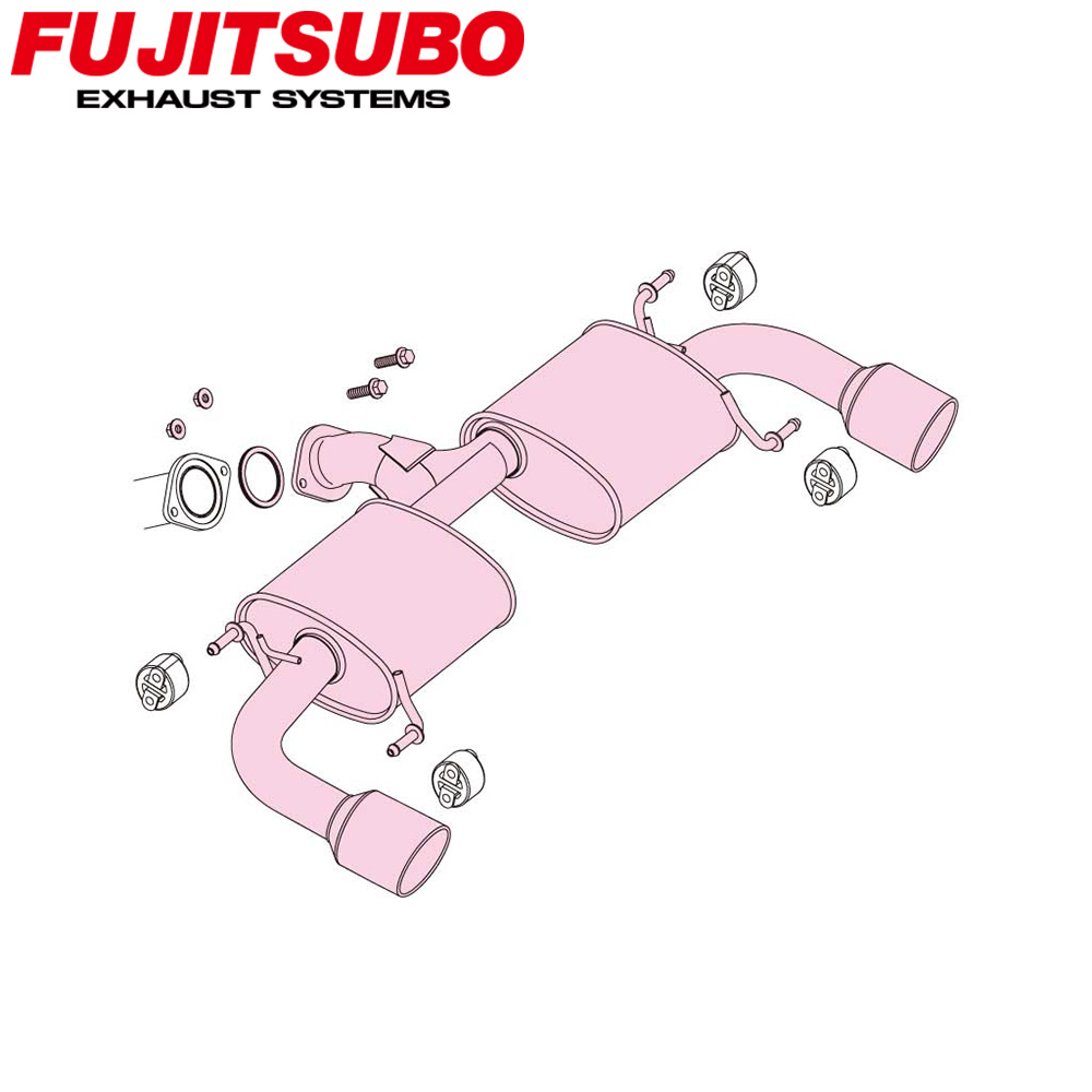 【正規品】FUJITSUBO フジツボ マフラー 車 A-S MAZDA マツダ CX-5 DBA-KEEAW H24.2～H25.10 360-47702 A-S