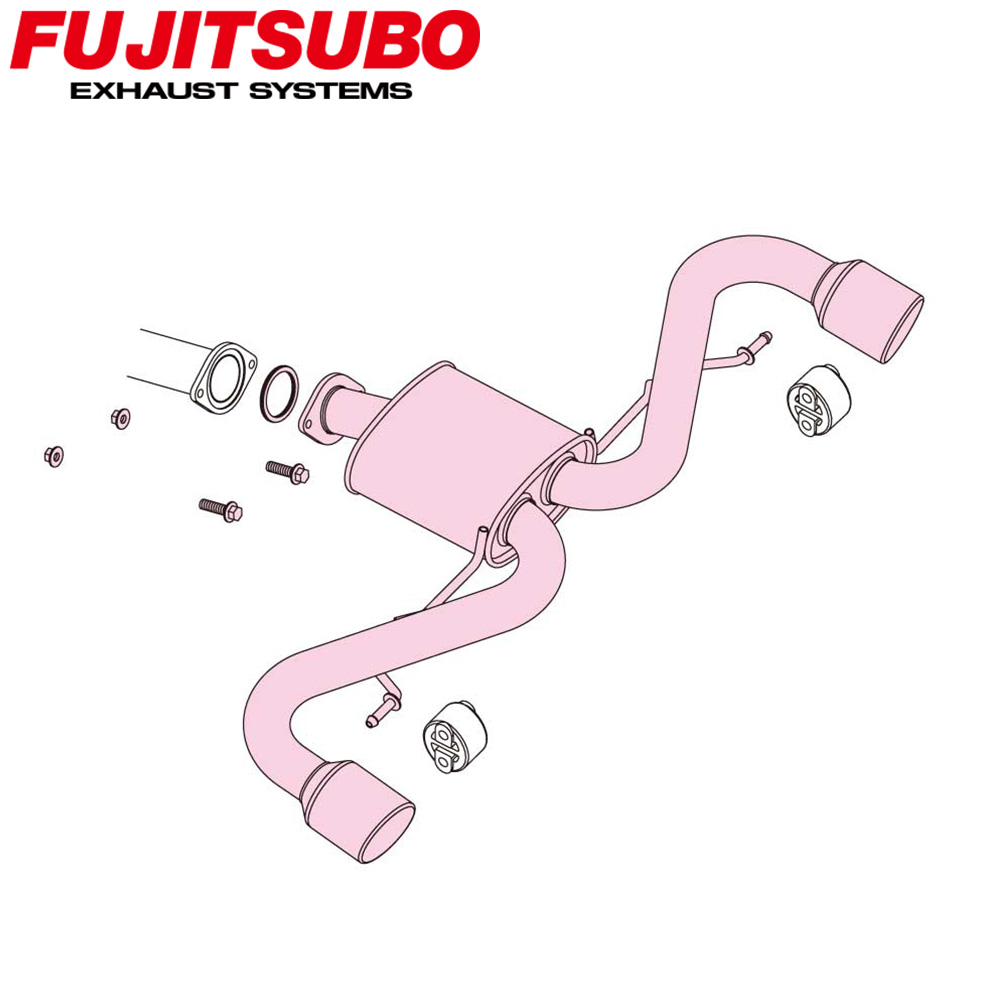 【正規品】FUJITSUBO フジツボ マフラー 車 A-S MAZDA マツダ CX-5 LDA-KF2P H29.2～H30.3 360-47712 A-S
