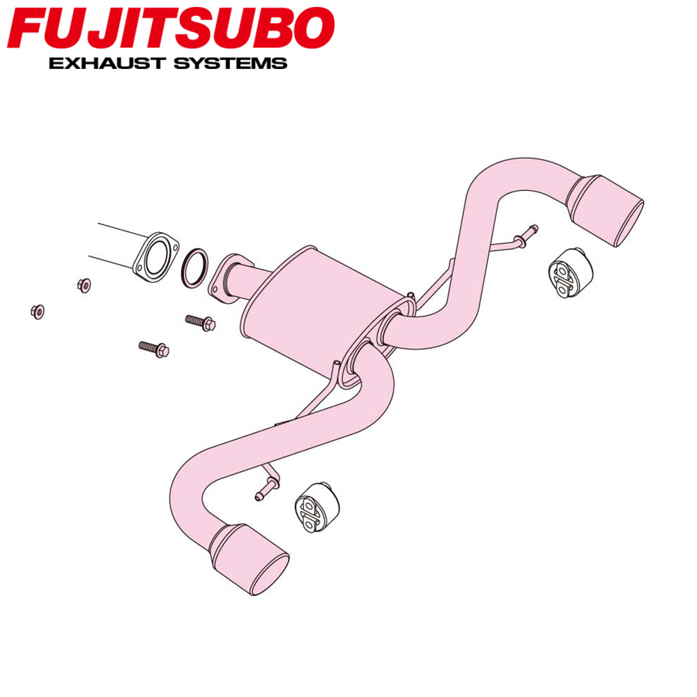 【正規品】FUJITSUBO フジツボ マフラー 車 A-S MAZDA マツダ CX-5 3DA-KF2P H30.3～R2.12 360-47712 A-S