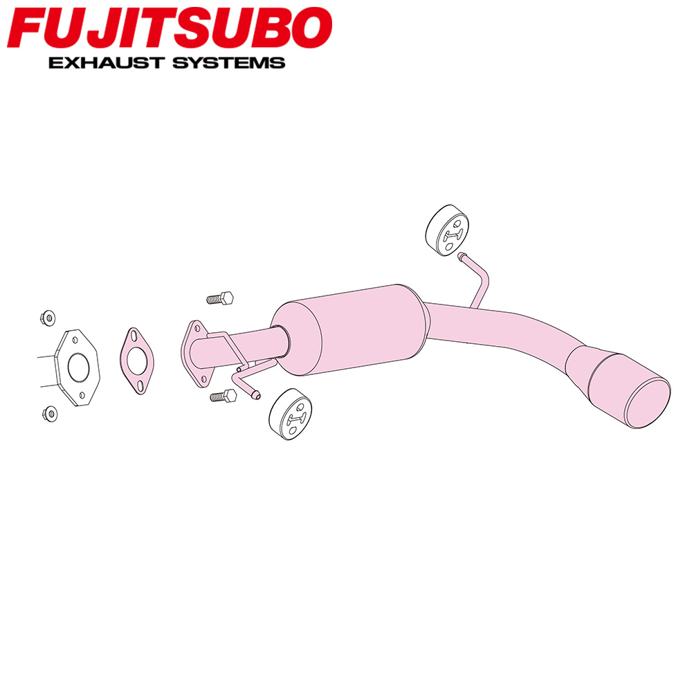 【正規品】FUJITSUBO フジツボ マフラー 車 A-S SUBZRU スバル インプレッサ DBA-GH3 H19.6～H23.12 360-63063 A-S