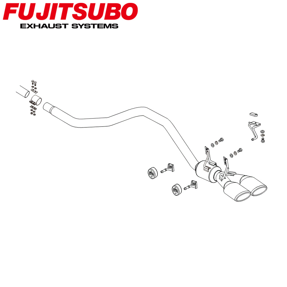 【正規品】FUJITSUBO フジツボ マフラー 車 A-S TOYOTA トヨタ ライズ 5BA-A200A R1.11～ 360-71602 A-S 44,524円