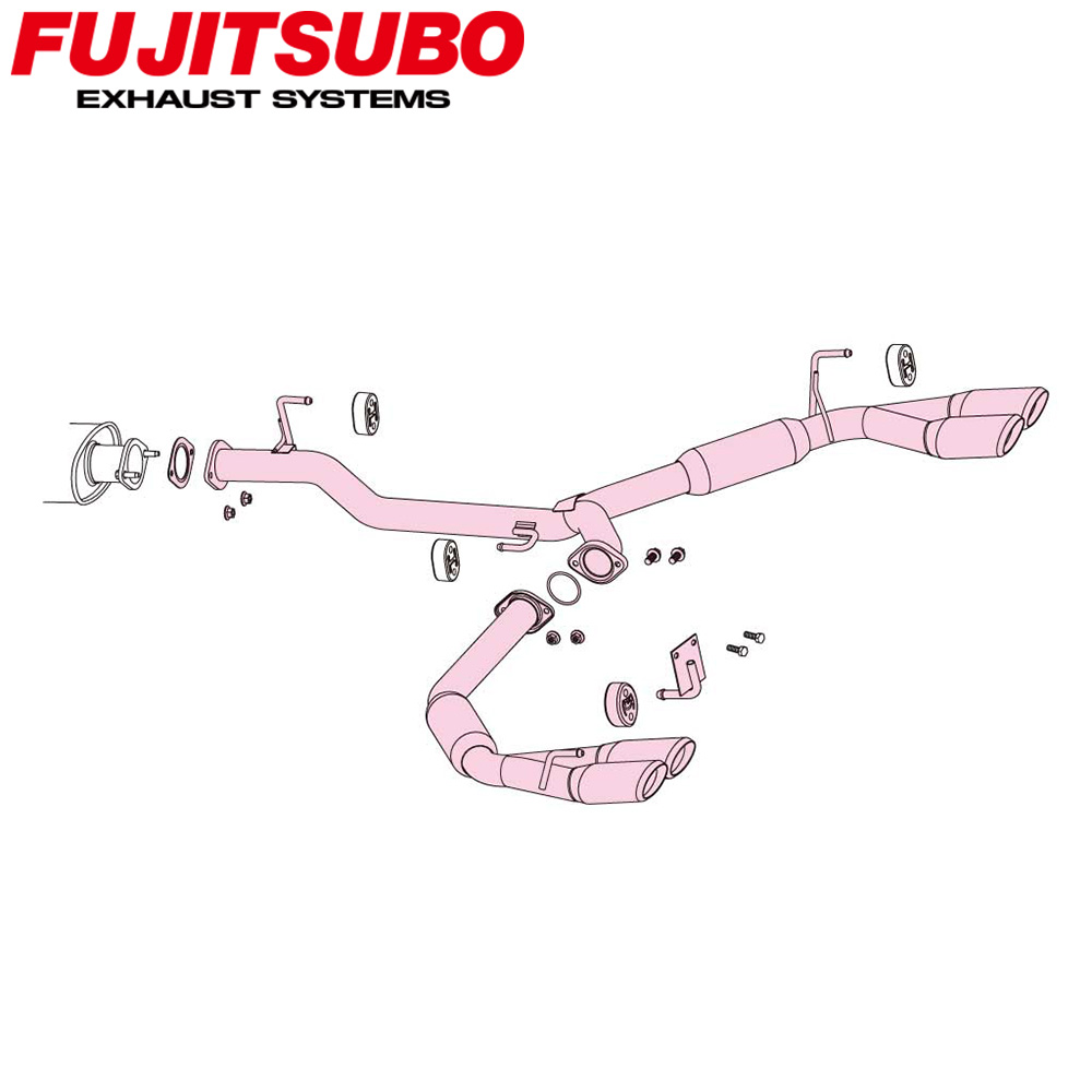 【正規品】FUJITSUBO フジツボ マフラー 車 A-S NISSAN ニッサン 日産 エルグランド DBA-PNE52 H22.8～R2.10 370-17874 A-S
