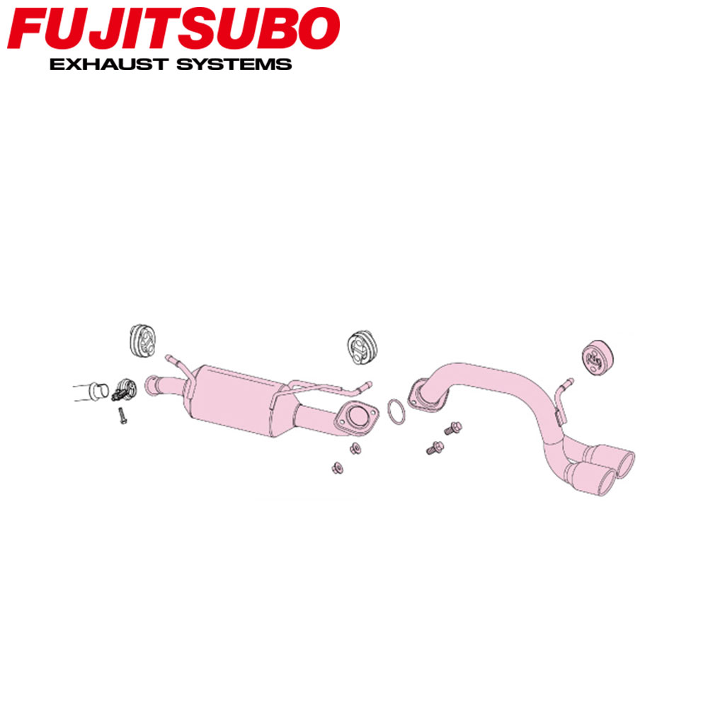 【マラソンP最大47.5倍！】【正規品】FUJITSUBO フジツボ マフラー 車 A-K SUZUKI スズキ アルトワークス DBA-HA36S H27.12?R2.10 750-80194 A-K｜オールサポートグループ 40,830円