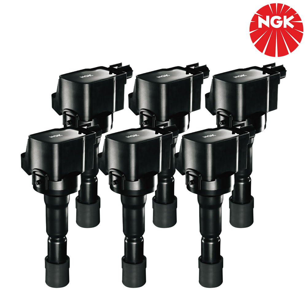 ホンダ　JC1 ライフ　イグニッションコイル　U5384  NGK NGK ライフ JC1 JC2 イグニッションコイル 6本 正規品 点火 日本特殊