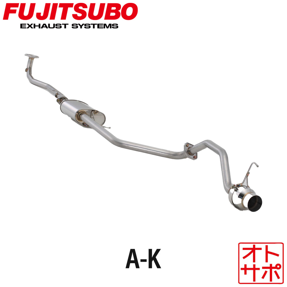 フジツボマフラー FUJITSUBO 車 A-K タントカスタム CBA-L375S/DBA-L375S H19.12～H25.10 750-70183 ステッカー付き
