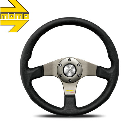 楽天市場】MOMO モモ ステアリング ハンドル T-12 TUNER DARK GRAY