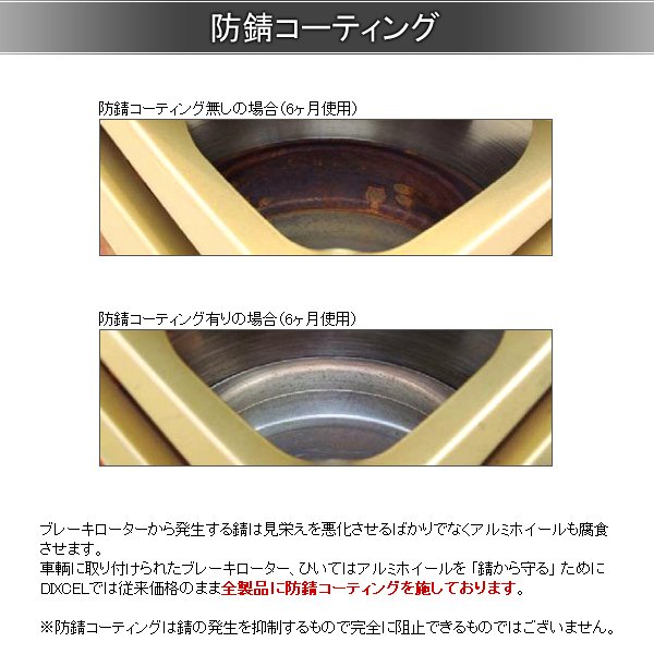 DIXCELディクセルブレーキローターFSタイプフロントNISSANニッサン日産180SXRPS13/KRPS133218172FS