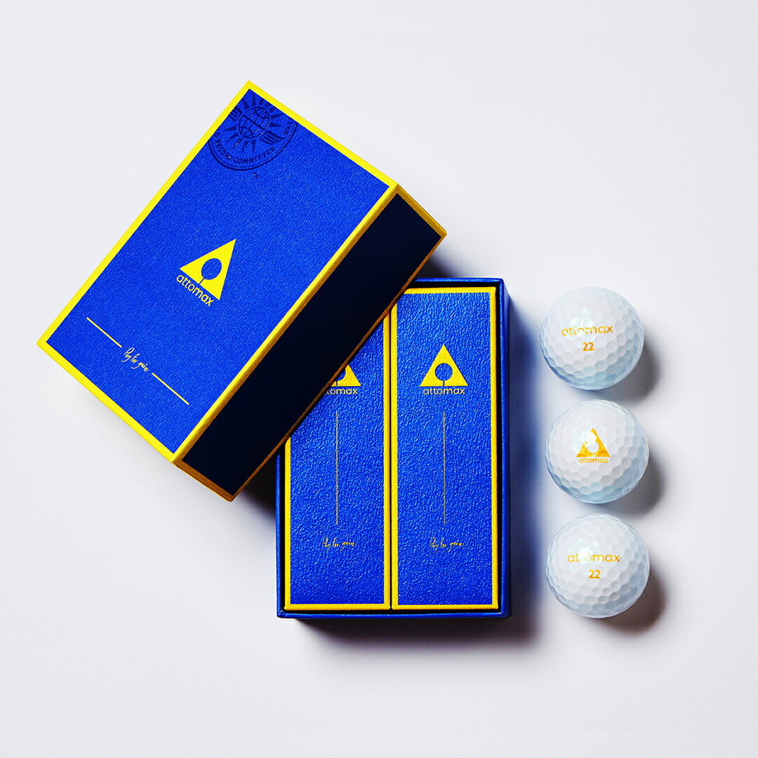 世界一飛ぶボール Attomax(アトマックス) ゴルフボール (Soft) 世界一飛ぶボール Attomax(アトマックス) Golf Balls ゴルフ