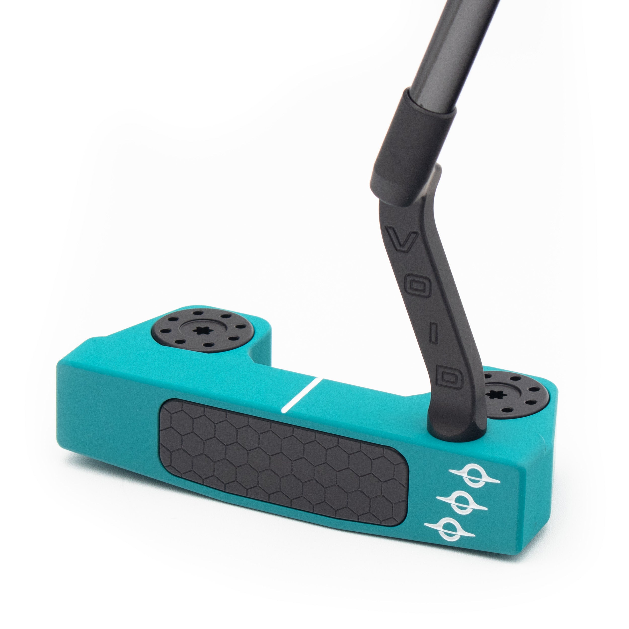 Void Putters パター【Saber 】ハーフマレット CNC削り出し 6061軽銀 Gravity Drive 挟みいれる カスタム模範例