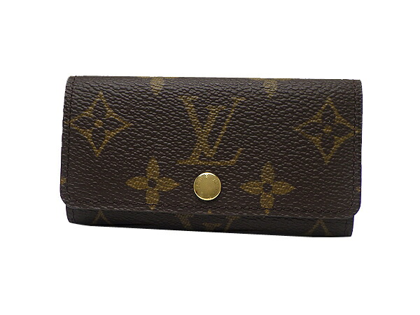 LOUIS VUITTON ルイ・ヴィトン ミュルティクレ4 M62631 キーケース4連 モノグラムライン 【中古】【送料無料】【質屋出品】