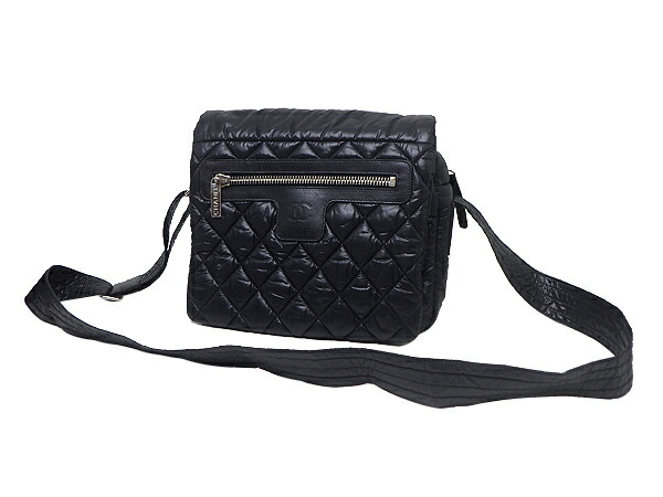 CHANEL シャネルショルダーバッグコココクーン ブラック(黒)【中古】【送料無料】【質屋出品】｜ブランドショップ　アッシュ