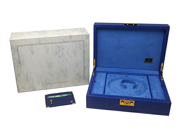 楽天市場】ROLEX ロレックス 新型 箱 保存箱 空箱 外箱 内箱 グリーン