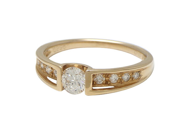 楽天市場】ギリオン 24-7 K18PG ピンクゴールド リング ダイヤモンド