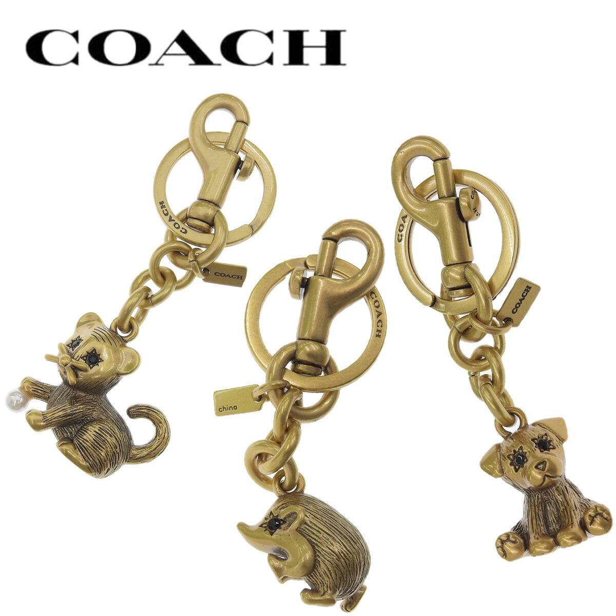 【新品・未使用】　COACH コーチ　チャーム　キーホルダー　ディズニー　ダンボ Amazon.co.jp: [コーチ] キーホルダー ディズニー ダンボ